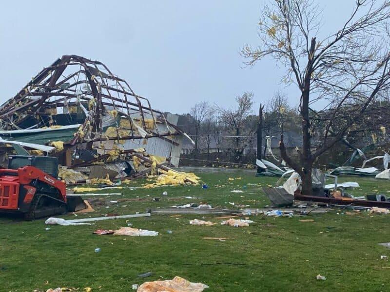 Deja tormenta en Arkansas 7 heridos