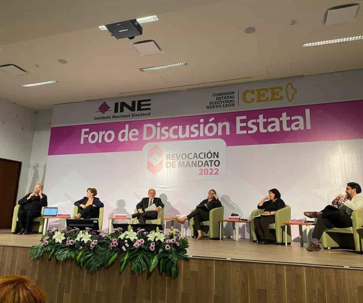 Realizan CEE e INE foro sobre Revocación de Mandato