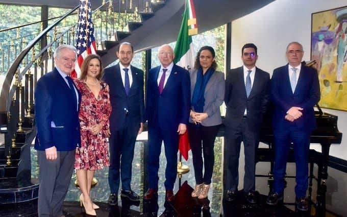 Recibe embajador de EU a dirigencia del PAN