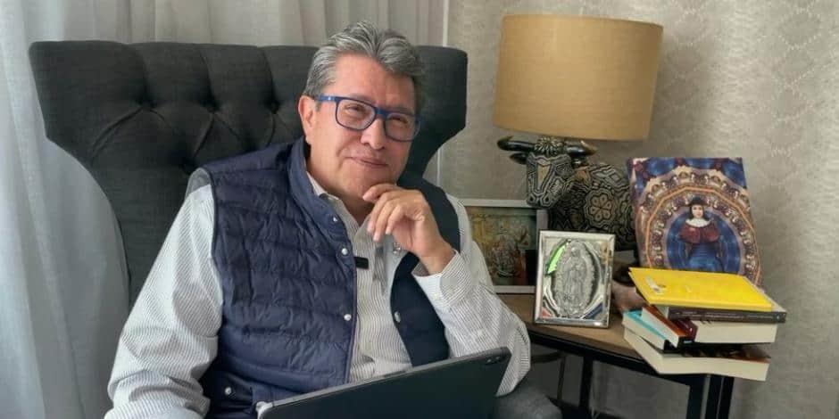 Ricardo Monreal dio positivo a Covid-19