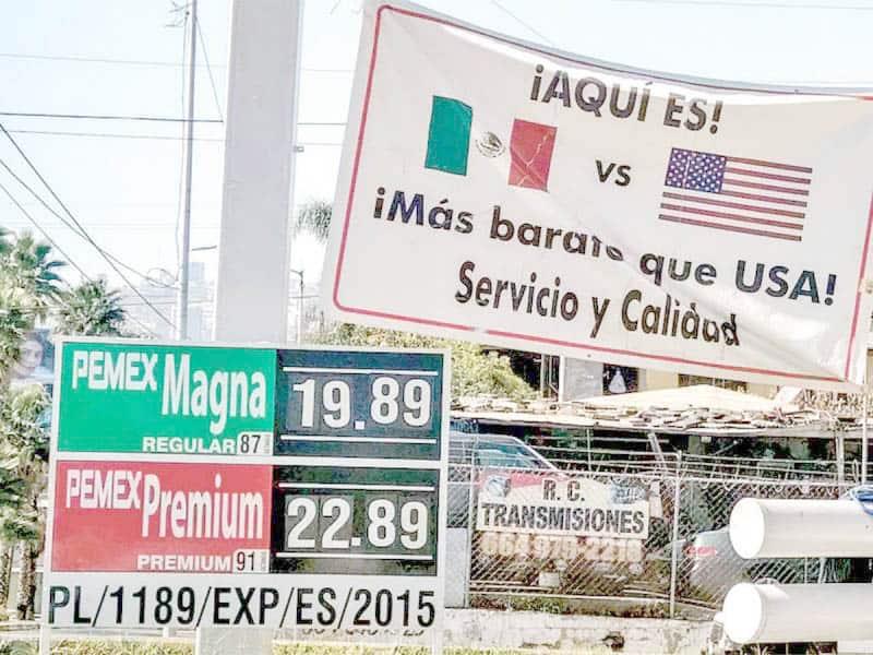 Cruzan de EU por gasolina y provocan escasez