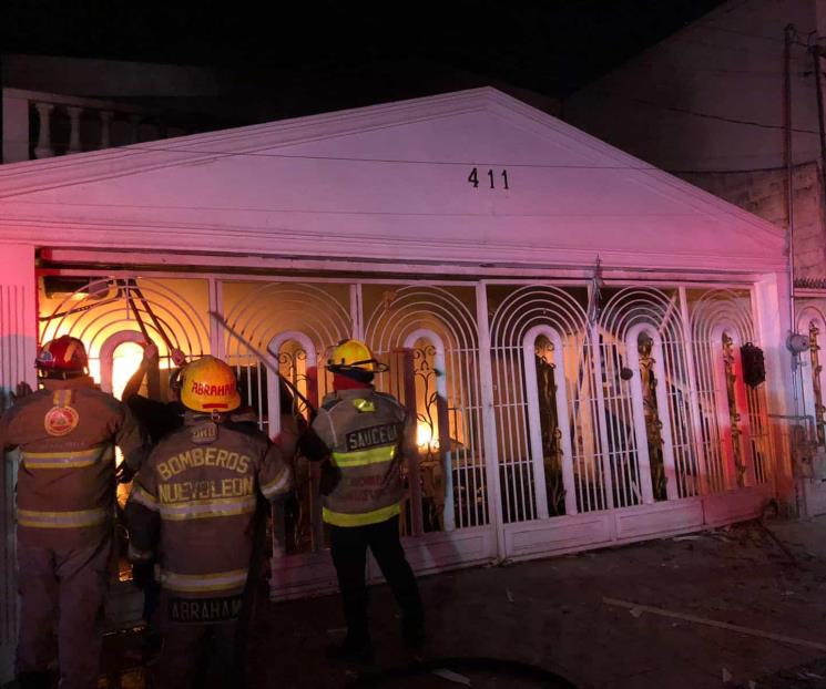 Muere anciana en explosión e incendio