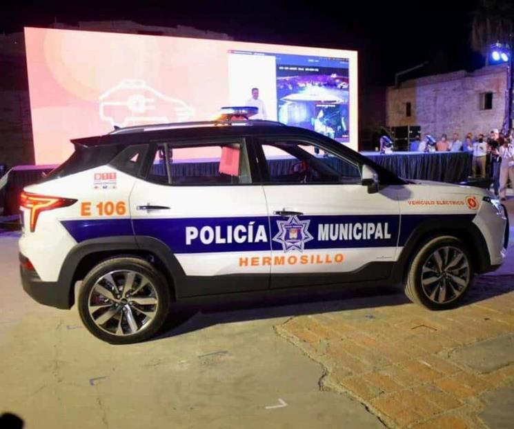 Tendrá Hermosillo primeras patrulla eléctricas