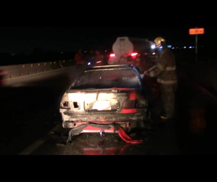 Alarma incendio de auto