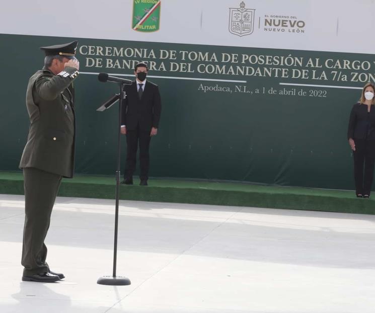 Asume nuevo Comandante de la Séptima Zona Militar