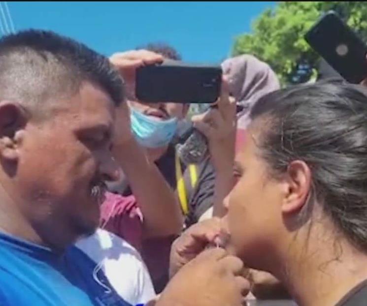 Se suturan migrantes los labios; acusan violencia