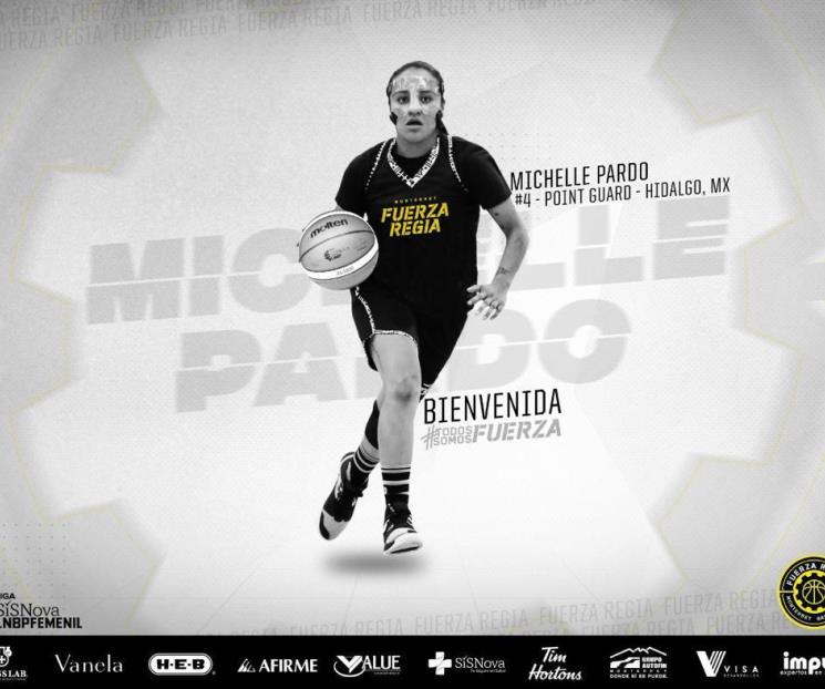 Michel Pardo, la primera jugadora de Fuerza Regia Femenil