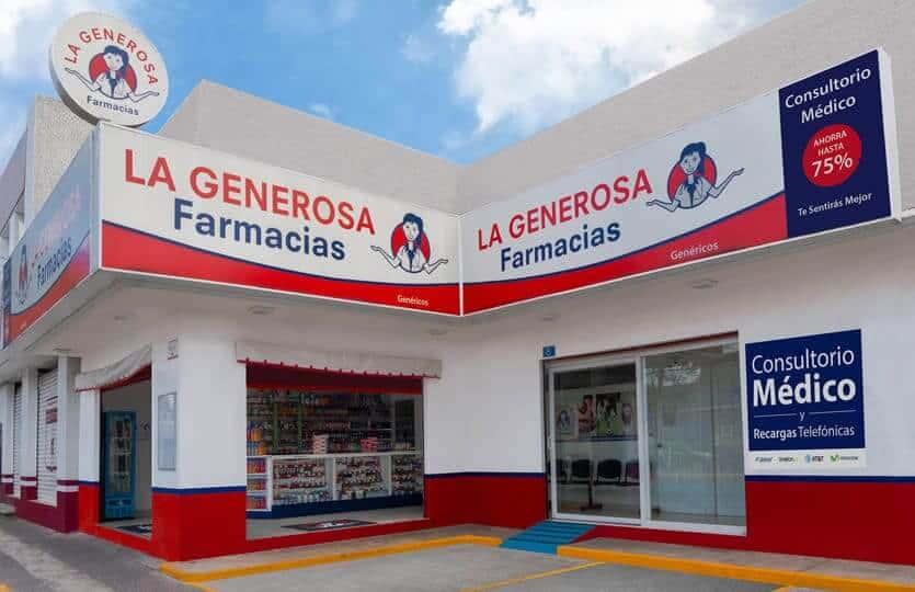 Farmacias La Generosa crece el doble en México