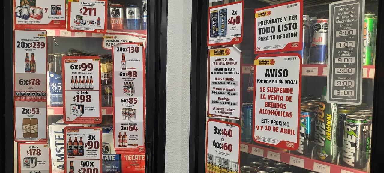 Habrá Ley Seca el fin de semana