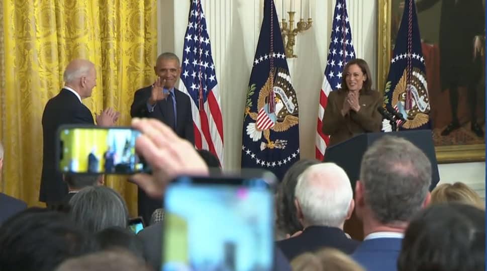 Obama regresa a la Casa Blanca