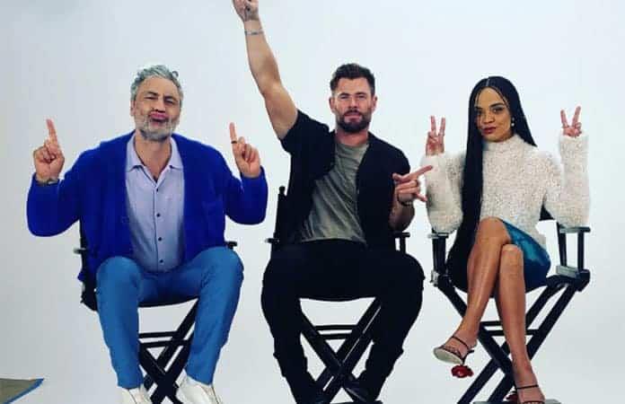 Chris Hemsworth alborota las redes por gira