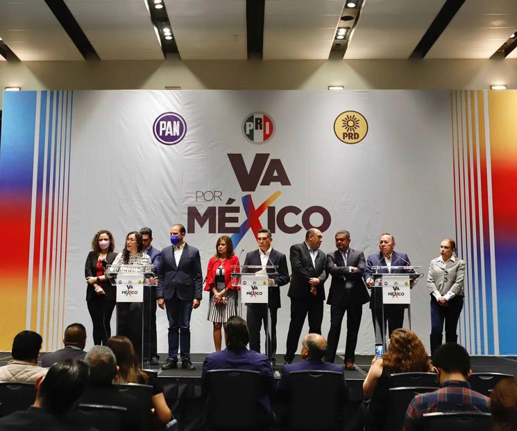 Los 12 puntos que propone Va por México...