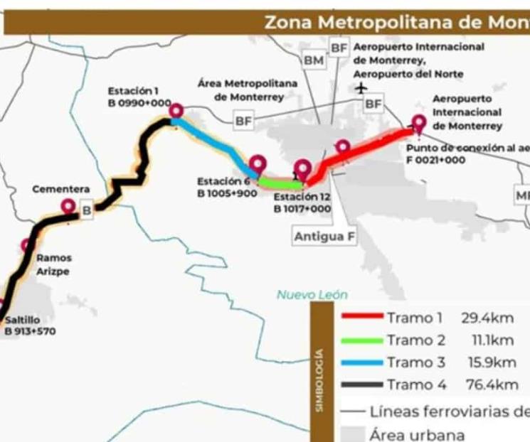 Iría Tren Suburbano de Santa Catarina a Pesquería