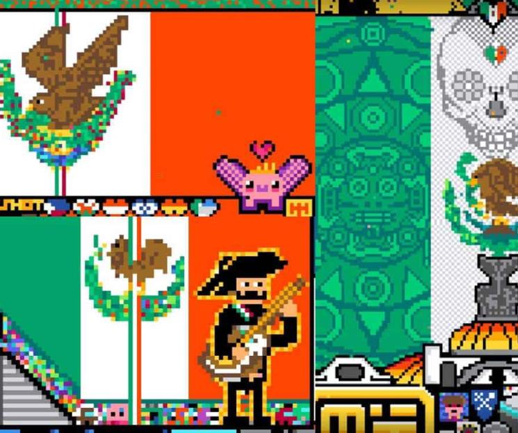 El ajolote y Sor Juana destacan en el Mural de Reddit Place