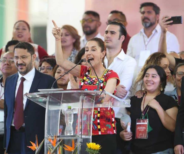 Arremete Sheinbaum contra el INE