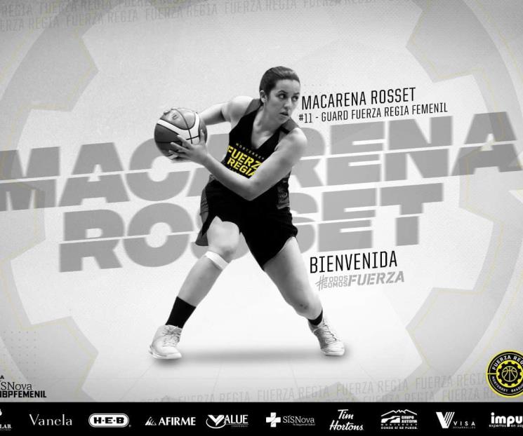 Ficha Fuerza Regia Femenil a su primera extranjera