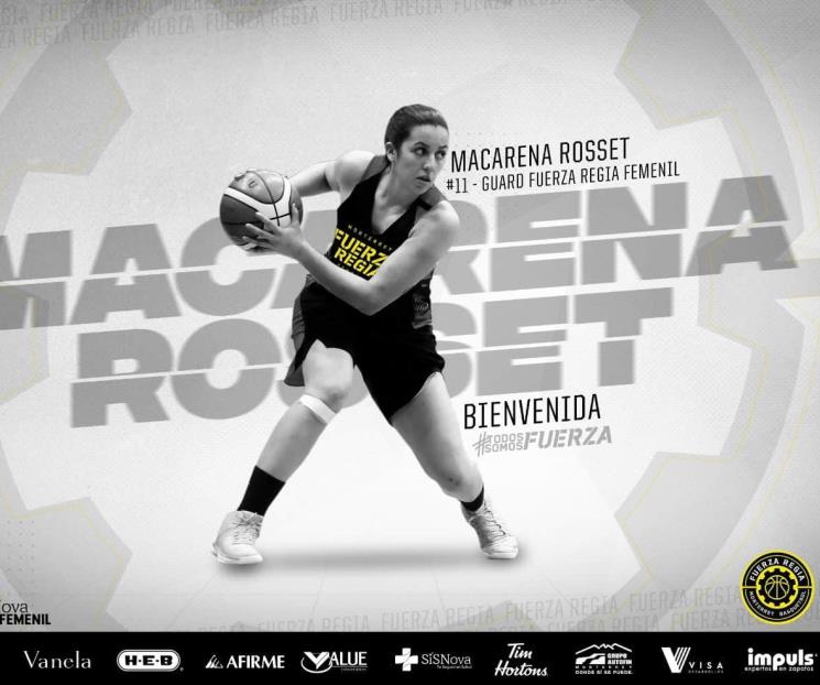 Ficha Fuerza Regia Femenil a su primera extranjera