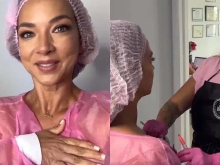 Adamari López se tatúa los senos