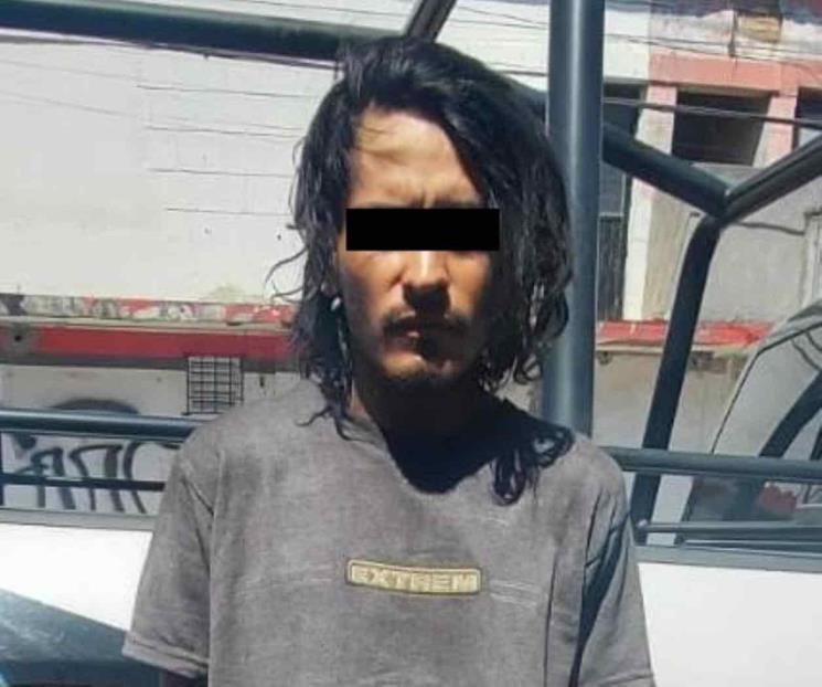 Detienen a hombre por robar cableado