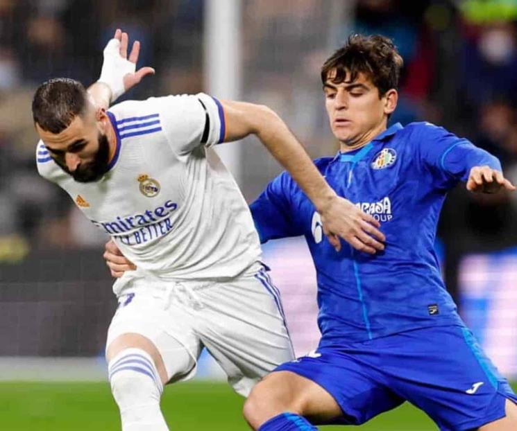 Gana Real Madrid a Getafe y se afianzan de líderes
