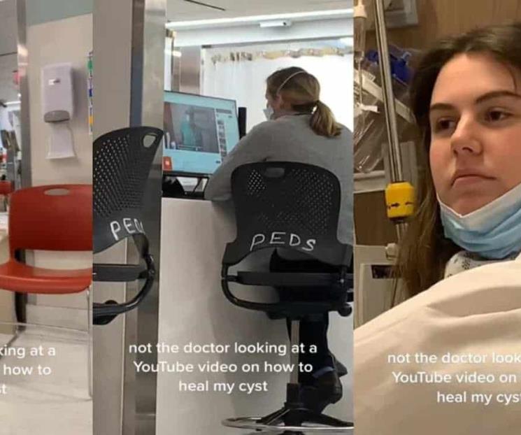Doctora busca tutoriales en YouTube para hacer cirugía