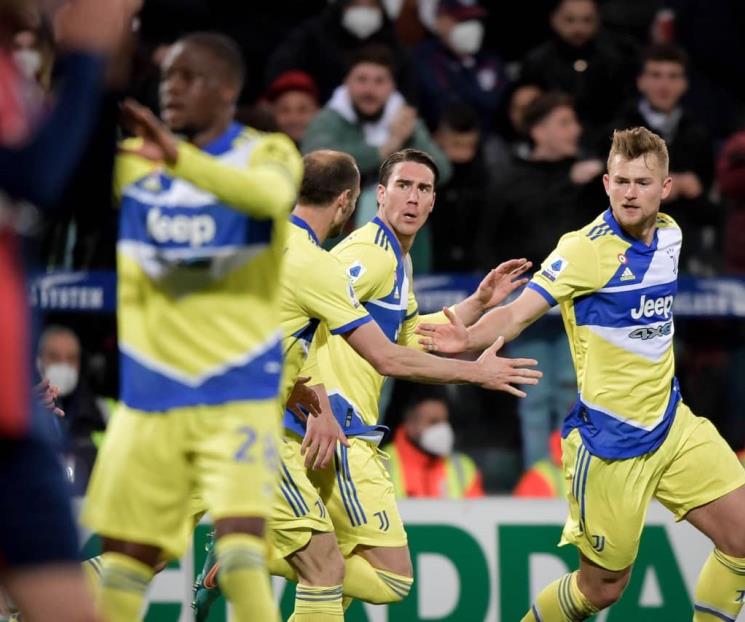 Gana Juve y están cerca de amarrar lugar en UCL