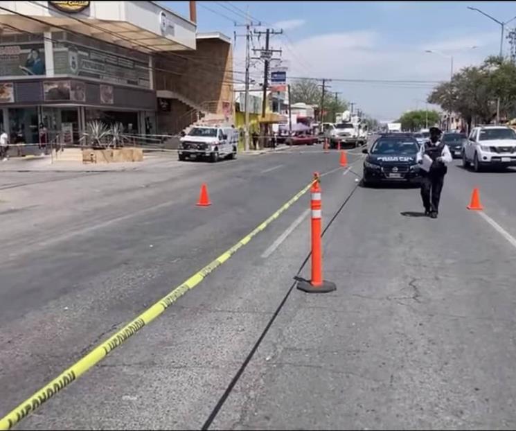 Muere mujer en choque