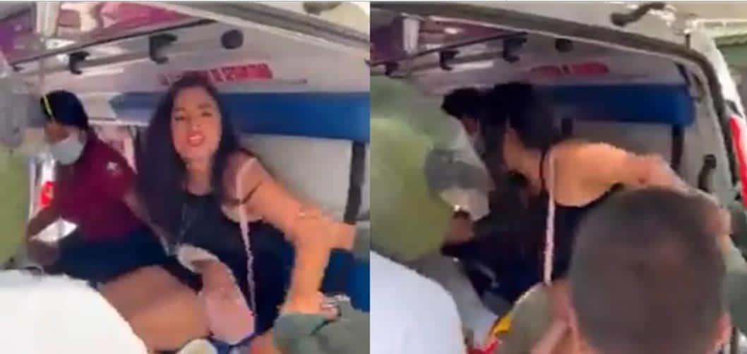 Pese a ser atropellado, mujer le pide contraseña