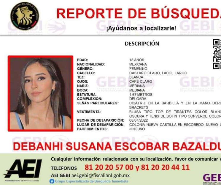 Gobierno de NL convocó a búsqueda de emergencia de Debanhi