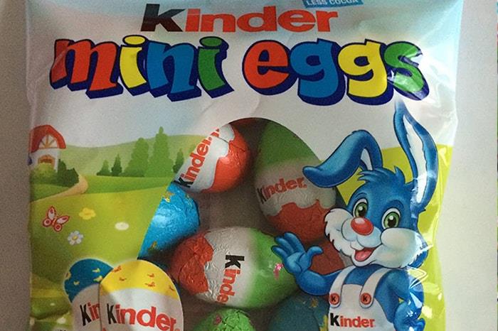 Alertan sobre posible contaminación en Kinder mini eggs