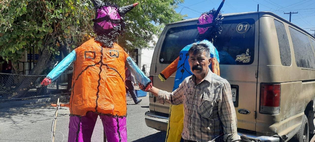 80 años la tradicional quema de Judas de la Obrerista