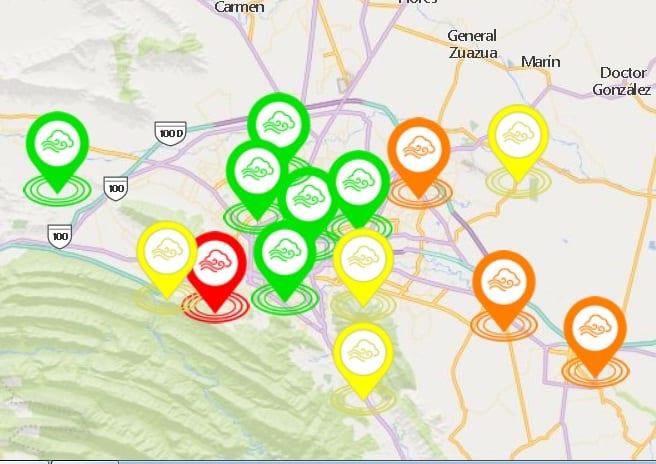 Activa NL alerta por mala calidad del aire Activa NL alerta por mala calidad del aire