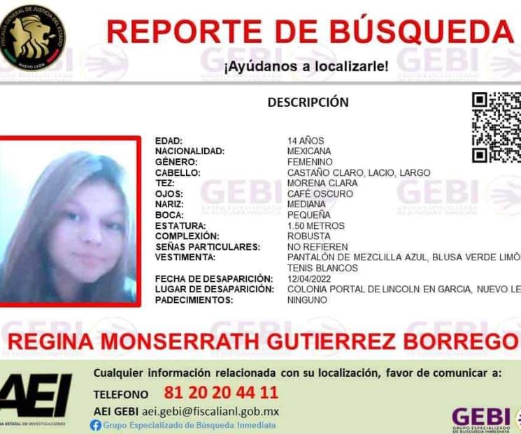 Suma NL 4 nuevas desapariciones; son menores