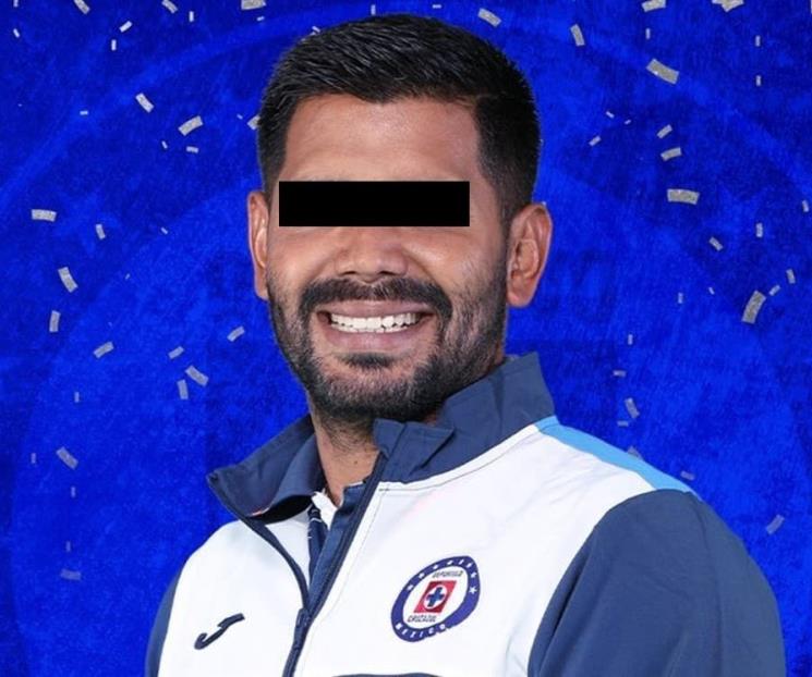 Detienen a auxiliar de Cruz Azul