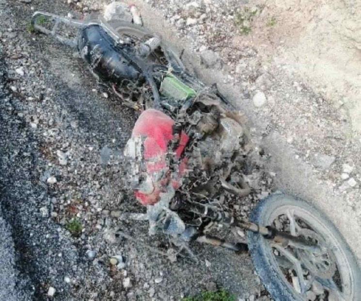Muere motociclista en Zaragoza, NL