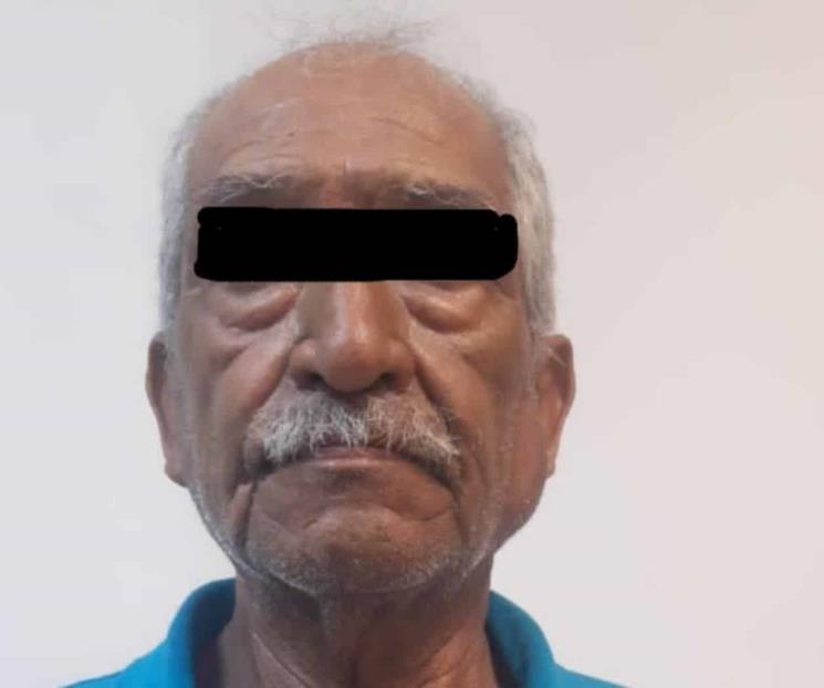Hombre de la tercera edad es detenido por portación de droga