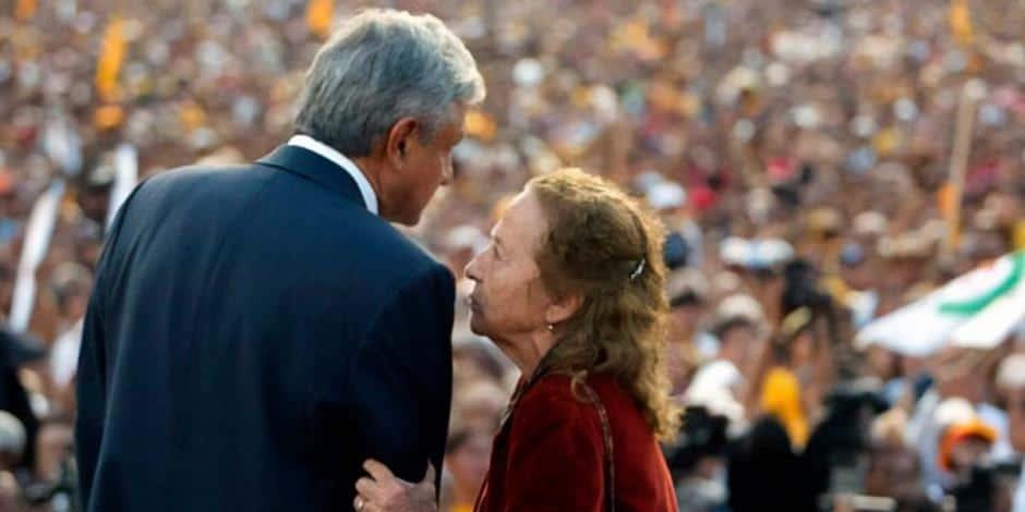 AMLO lamenta muerte de Rosario Ibarra de Piedra