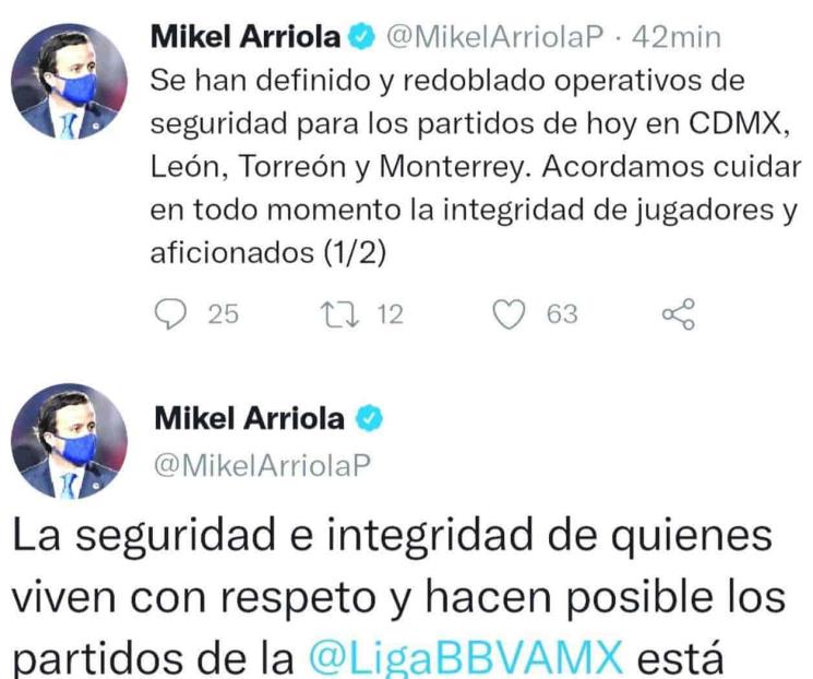 Redobla Liga MX operativos de seguridad