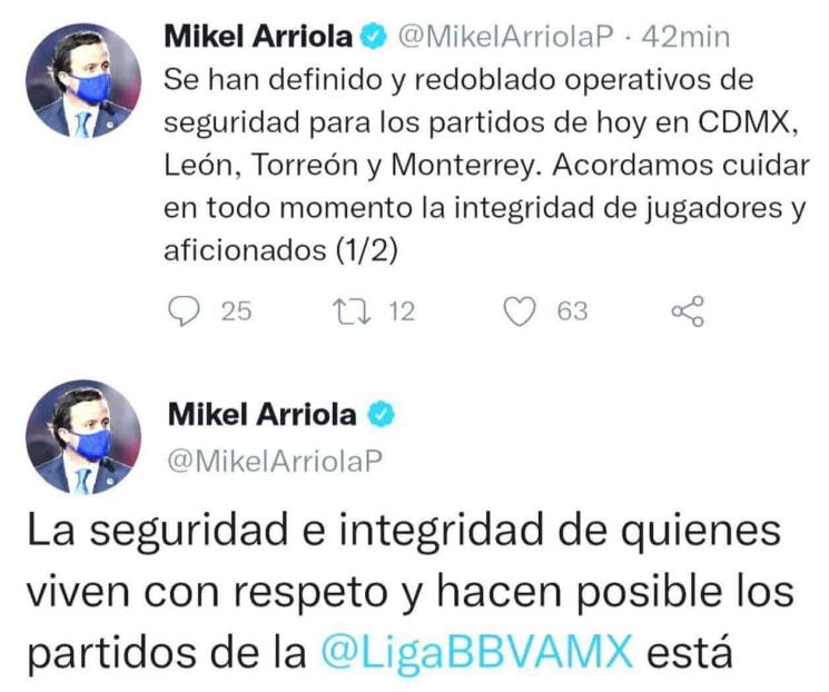 Redobla Liga MX operativos de seguridad