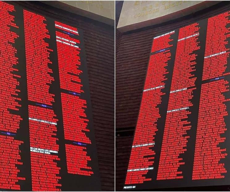 Con todos los diputados de oposición inicia sesión Con todos los diputados de oposición inicia sesión