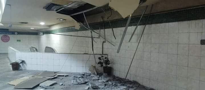 Realizan mantenimiento en estación Padre Mier