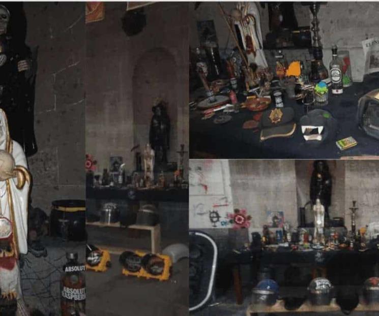 Custodian policías la casa de CNDH recuperada