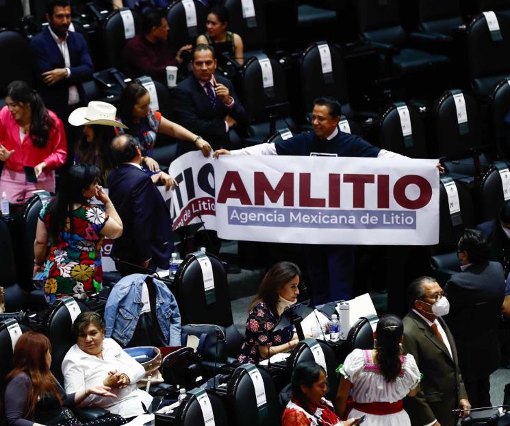Avanza al Senado minuta sobre litio