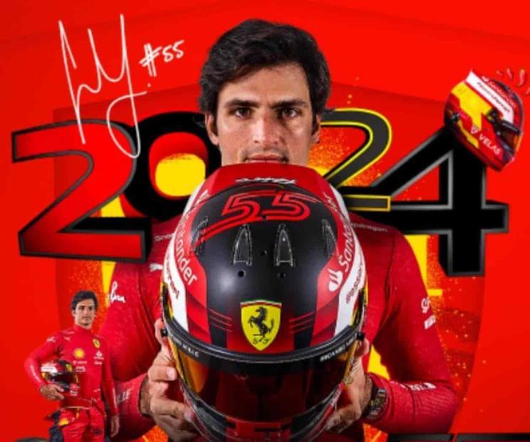 Renueva Ferrari dos años a Carlos Sainz