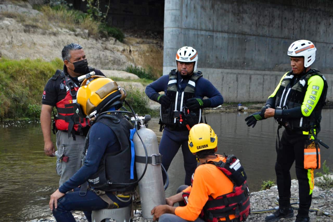 El cuerpo de la menor que arrastró el martes la corriente del Río Pesquería, ya fue localizado