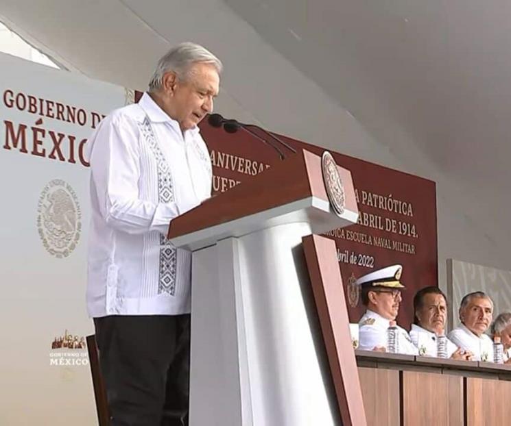 Defensa de la soberanía debe estar siempre presente: AMLO