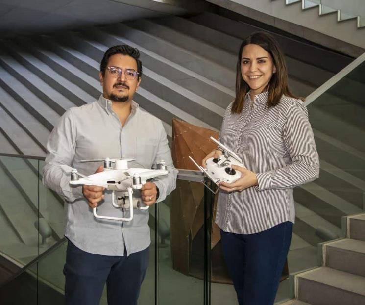 Tienen aliado tecnológico desde el aire para diseño de obra