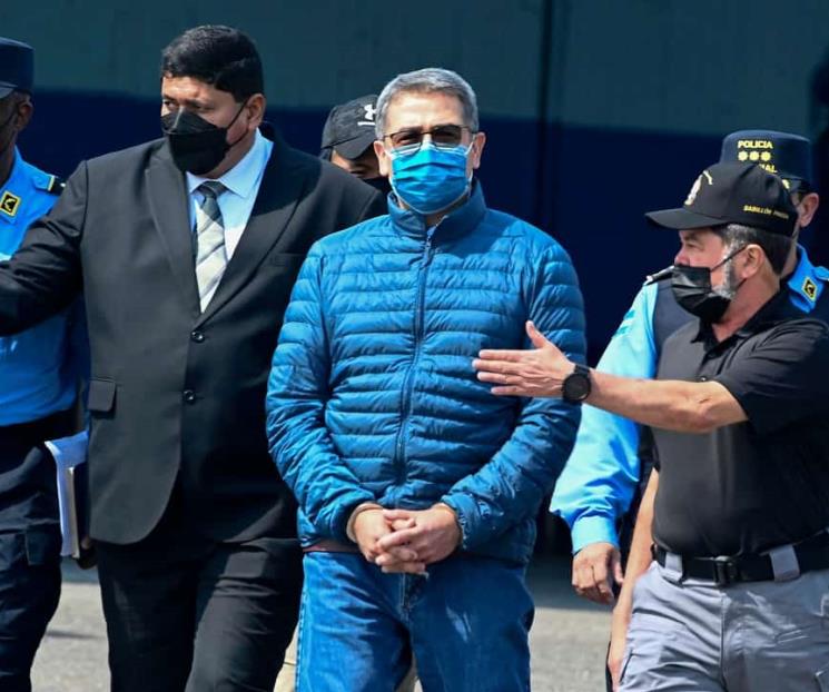 Extraditan a EU a expresidente de Honduras por narcotráfico