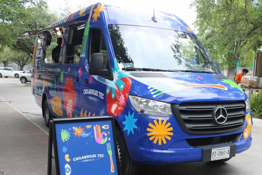 Chilaquiles Tec ahora más cerca en su versión foodtruck