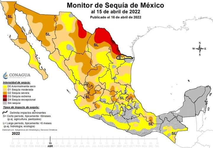 Tiene NL 47 municipios con sequía